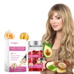 Hoegoa Hot Sale Leave No Rinse Hair Vitamin Capsules Hair Serum for Women Men Moisturizing Glossy & Smooth Hair Care Essence - Image 5