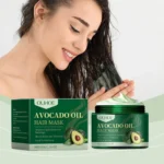 Ouhoe 100ml Ginseng Hair Growth Spray Repair Dry Frizzy Hair Oil Avocado Moisturize Hair Mask Nourish Scalp Anti Hair Loss Mist - Image 4