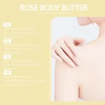 West Month Mango Body Butter for Daily Moisturize Skin Reduce Dryness and Roughnes Enhance Smoothness Nourishing Body Cream - Image 3