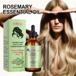 Eelhoe Rosemary Hair Care Series Promote Hair Growth Nourish Strengthen Roots Relieve Scalp Tension Dense Hair Oil With Brush - Image 2