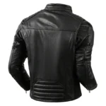 2023 New Motorcycle Causal Vintage Leather Coat Men Autumn Outfit Fashion Biker Pocket Design Top Layer Cow Leather Jacket - Image 3