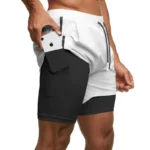 GITF 2024 Running Men Shorts Summer Sports Quick-Dry Wear Jogging Shorts Male Gyms Fitness Workout Sportwear Compression Shorts - Image 4