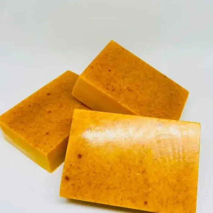 100g Turmeric Hand Made Soap, Lemon Kojic Acid Soap, Shower and Facial Soap body care 1/3/5pcs - Image 5