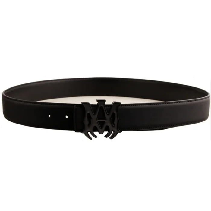 Ch Length Adjustable Men's Solid Color Belt 2025 New Pvc Material Premium Sense Fashion Simple Design Versatile High Quality - Image 2