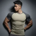 New Summer Leisure Running T-shirt Gym Training tops Elastic Quick Drying pure color Short sleeve sports T-shirt Men sportswear - Image 5