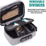 Smell Proof Cigarette Smoking Stash Bag Tobacco Herbs Combination Lock Container Cigar Grinder Pipe Travel Box Digital Bag - Image 2