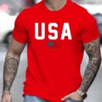 Men's Vintage Cotton T-Shirt American Personality Route 66 Designed Short Sleeved Women Tees Casual Plus S-XLSize Men Harajuku - Image 4