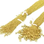 100pcs/Lot Bulk Wholesale 304 Stainless Steel Cable Link Rolo Chain Necklace for DIY Jewelry Making Silver Color 45-50cm Women - Image 2