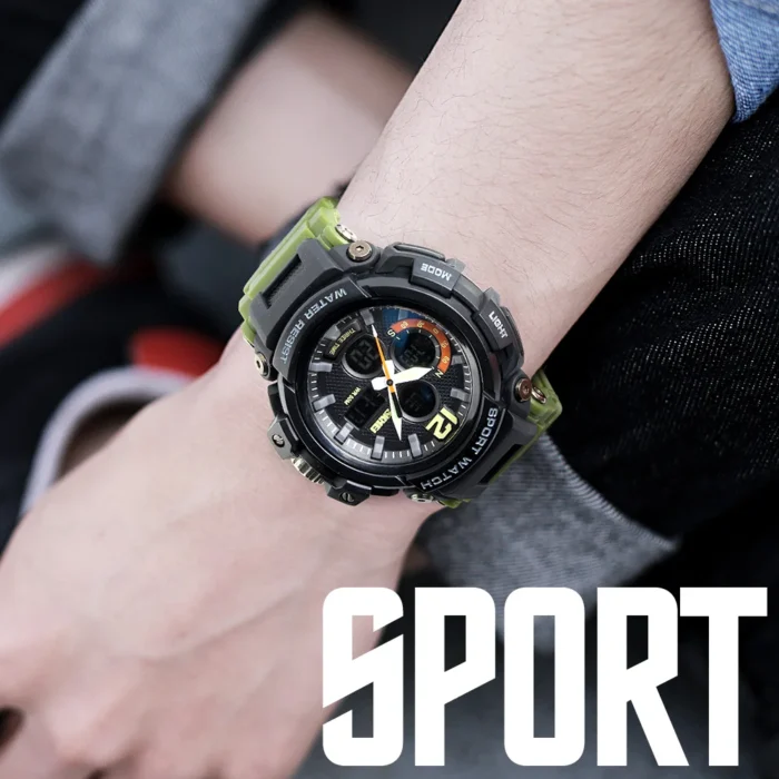 SKMEI Men Watch 50M Waterproof Digital Fashion Watches Outdoor Sport Men Wristwatches Erkek Saat Clock Relogio Masculino 1343 - Image 3