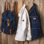 Maden Vintage White Jeans Jacket Retro Work Wear Brand Fashion Coat for Men 13.5 Oz Jeans Coats Pockets Classic Design Natural - Image 5