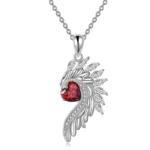 Punk Angel Wings Necklace for Man Woman Aesthetics Gothic Jewelry Retro Trend Pendant Necklace for Teen Cool Wings Couple Gift - Image 6