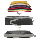 6Pcs Set Travel Storage Organizer Portable Clothes Storage Bags Lightweight Suitcase Bag Compressed Packing Cubes Luggage Bags - Image 3