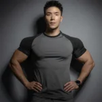 New Summer Leisure Running T-shirt Gym Training tops Elastic Quick Drying pure color Short sleeve sports T-shirt Men sportswear - Image 6