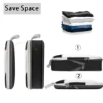 6Pcs Set Travel Storage Organizer Portable Clothes Storage Bags Lightweight Suitcase Bag Compressed Packing Cubes Luggage Bags - Image 6