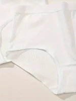 5-Pack Pure Cotton High-Waist Women's Triangle Panties Seamless Fashionable Underwear Girls' Innerwear - Image 4
