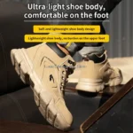 Safety Protective Boots Work Safety Shoes Men Winter Safety Boots Anti-puncture Work Shoes Steel Toe Work Boots Indestructible - Image 6