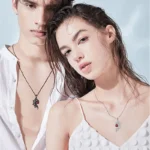Punk Angel Wings Necklace for Man Woman Aesthetics Gothic Jewelry Retro Trend Pendant Necklace for Teen Cool Wings Couple Gift - Image 4
