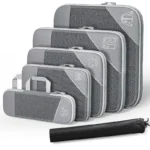 6Pcs Set Travel Storage Organizer Portable Clothes Storage Bags Lightweight Suitcase Bag Compressed Packing Cubes Luggage Bags - Image 5