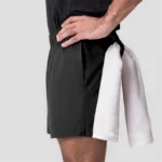 Men's Fitness Shorts Summer Woven Gym Sports Shorts Solid color Training Running Casual Quick-Drying Jogger Workout Short Pants