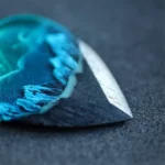 Epoxy Resin Guitar Picks Northern Lights Necklace Guitar Pick Plectrums Creative Pendant Gifts for Music Lovers Men Women - Image 5