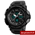 SKMEI Men Watch 50M Waterproof Digital Fashion Watches Outdoor Sport Men Wristwatches Erkek Saat Clock Relogio Masculino 1343 - Image 2