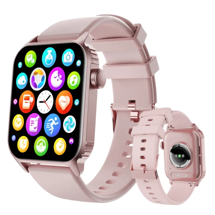 TG08 Smart Watch, 1.85"Smartwatch for Men Women (Answer/Make Call), Fitness Tracker with 100+ Sport Modes, Waterproof Watch. - Image 1