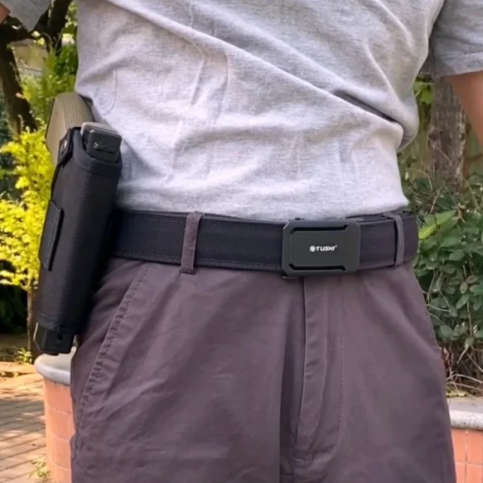 VATLTY New Military Belt for Men Sturdy Nylon Metal Automatic Buckle Police Duty Belt Tactical Outdoor Girdle IPSC Accessories - Image 3