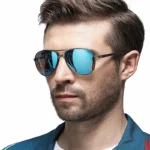AOWEAR Men's Aviation Sunglasses Men Polarized Mirror Sunglass for Man HD Driving Pilot Sun Glasses lunettes de soleil homme - Image 5