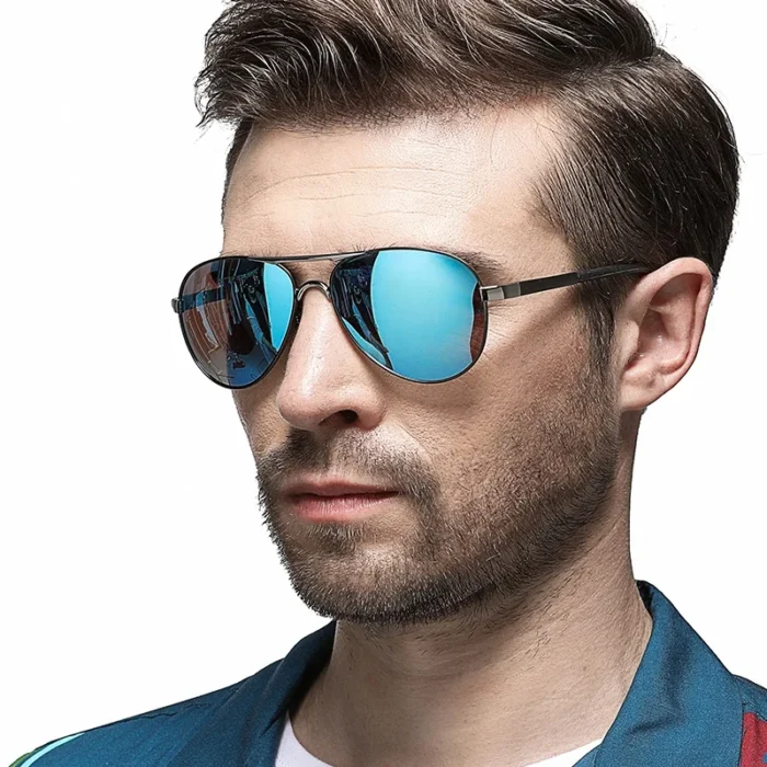AOWEAR Men's Aviation Sunglasses Men Polarized Mirror Sunglass for Man HD Driving Pilot Sun Glasses lunettes de soleil homme - Image 5