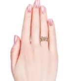 Daisini Butterfly Animal Open Rings Embellished with Swarovski Crystals Quality Brass Jewelry for Women Fashion Accessories - Image 5