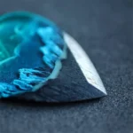 Epoxy Resin Guitar Picks Northern Lights Necklace Guitar Pick Plectrums Creative Pendant Gifts for Music Lovers Men Women - Image 5