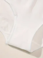 5-Pack Pure Cotton High-Waist Women's Triangle Panties Seamless Fashionable Underwear Girls' Innerwear - Image 5