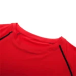 Short Sleeve Compression Shirts for Men Summer Athletic Quick Dry T-shirts Gym Workout Running Tees Tops Activewear - Image 4