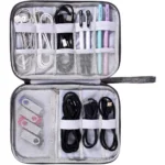 Electronics Organizer Bag Waterproof Carrying Pouch Travel Bag Universal Cable Organizer Electronics Storage Bag Accessories - Image 4