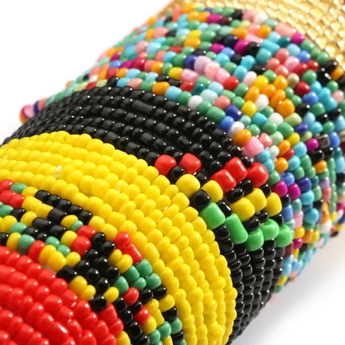 2Pcs/Set New Bohemia Colorful Handmade Beads Waist bracelet Chain Simple Bikini Chain Belly body Chain for Women Beach Jewelry - Image 3
