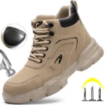 Safety Protective Boots Work Safety Shoes Men Winter Safety Boots Anti-puncture Work Shoes Steel Toe Work Boots Indestructible