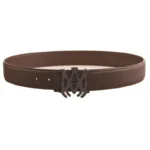 Ch Length Adjustable Men's Solid Color Belt 2025 New Pvc Material Premium Sense Fashion Simple Design Versatile High Quality - Image 3
