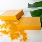 100g Turmeric Hand Made Soap, Lemon Kojic Acid Soap, Shower and Facial Soap body care 1/3/5pcs - Image 3