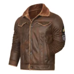 2025 New High Quality Leather Jackets Business Genuine Leather Bomber Jacket Men Real Leather Flights Jacket Black Pilot Coats