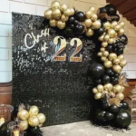 18/24/30/72PCS Shimmer Wall Backdrops Square Sequin Wall Panel Backdrops Party Backdrops for Wedding Anniversary Birthday Decor - Image 4