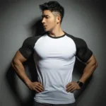 New Summer Leisure Running T-shirt Gym Training tops Elastic Quick Drying pure color Short sleeve sports T-shirt Men sportswear - Image 2