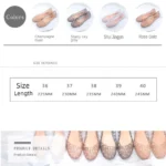 Casual Flat-soled Women Sandals Hollow Out Clear Beach Jelly Shoes Breathable Shallow Mouth Bling Sandals Footwear - Image 6