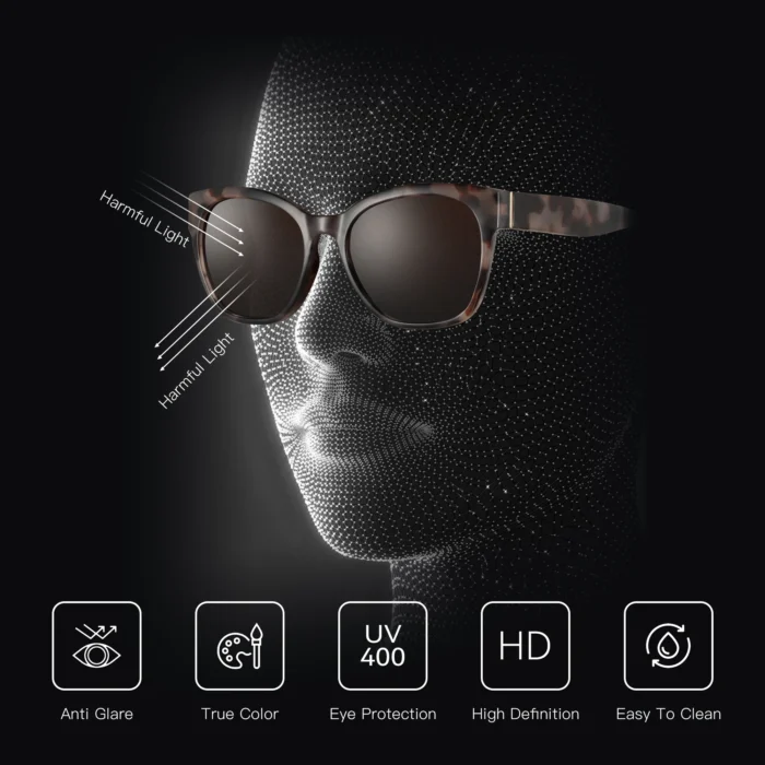 ZENOTTIC Fashion Cateye Polarized Sunglasses for Women - Oversized Sun Glasses UV400 Protection Retro Shades Designer Style - Image 4