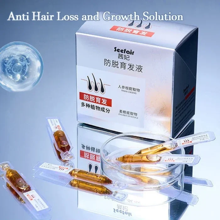 hair growth Serum Anti hair loss For seborrheic alopecia hereditary middle-aged Nourish Shiny Healthy hair Care essential oil - Image 2