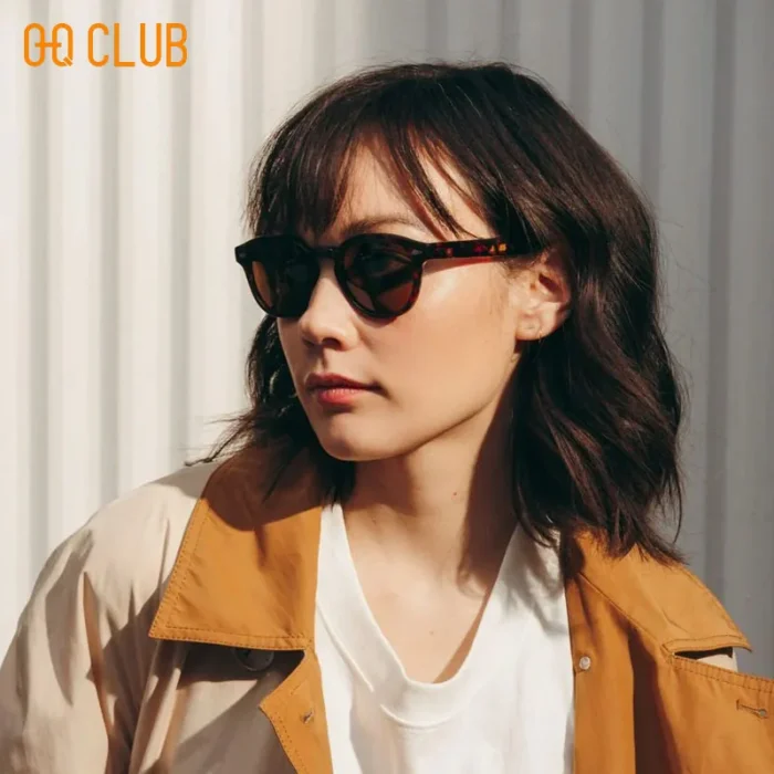 O-Q CLUB Retro Round Men Sunglasses Women's Sun Glasses Woman UV400 Lunette Zonnebril Dames Polarized Lenses Man Eyewear Vintage - Image 2