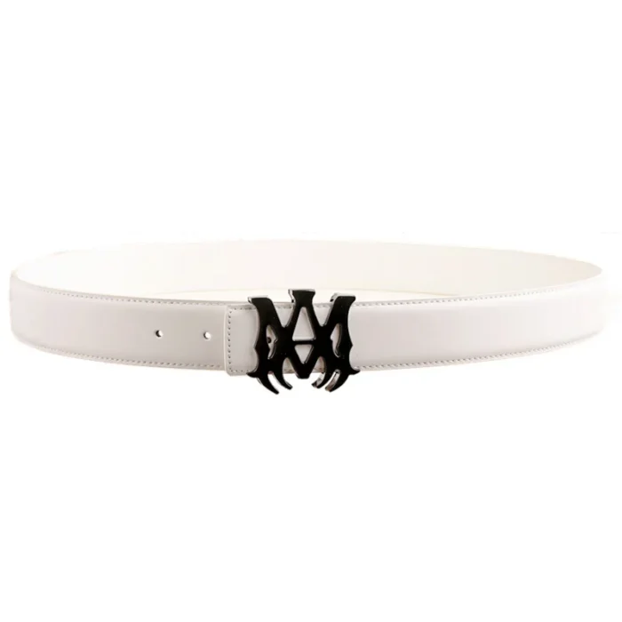 Ch Length Adjustable Men's Solid Color Belt 2025 New Pvc Material Premium Sense Fashion Simple Design Versatile High Quality - Image 1
