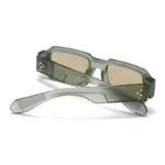 Foreign Trade Cross-Border Popular Sunglasses with Rice Nails European and American Street Photography Ins Popular Model Square - Image 3