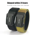 VATLTY New Military Belt for Men Sturdy Nylon Metal Automatic Buckle Police Duty Belt Tactical Outdoor Girdle IPSC Accessories - Image 2