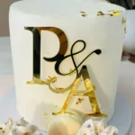 Personalised Name Letters Wedding Cake Topper Custom Family Anniversaire Cake Decorat Wedding Party For Married Couple - Image 6