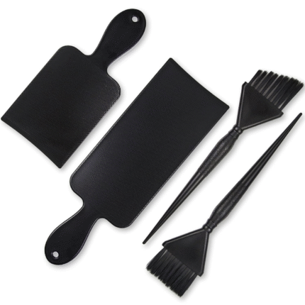 Balayage Kit - 1 Long and 1 Short Balayage Board, 1 Straight and 1 Angled Hair Dye Brush - Hair Highlighting Kit - Hair Dye Kit - Hairstylist Accessories Brushes